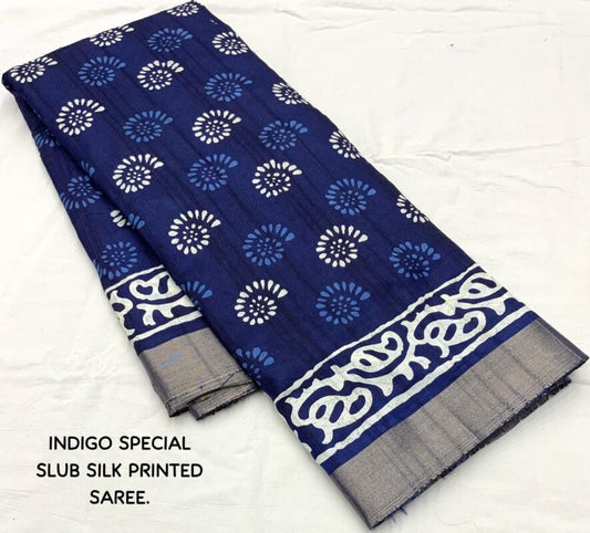 indigo special saree | latest indigo sarees
