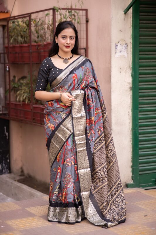 Silk cotton saree collection