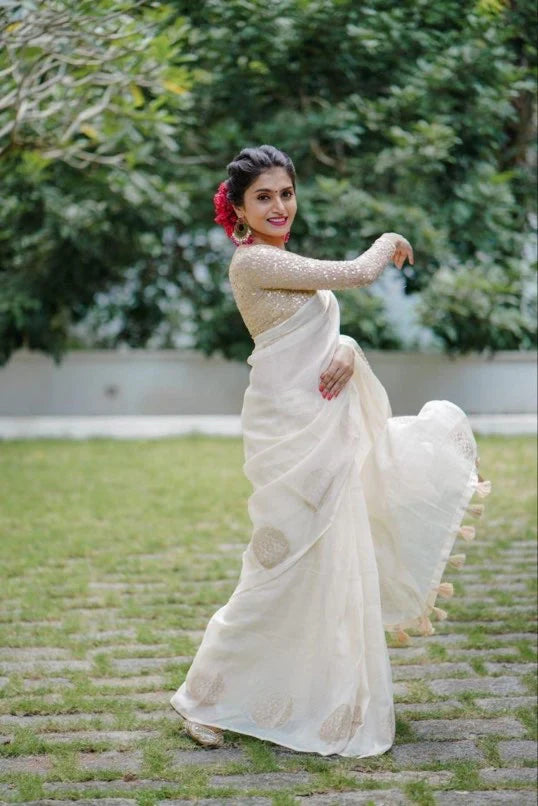 New latest cheap party wear saree