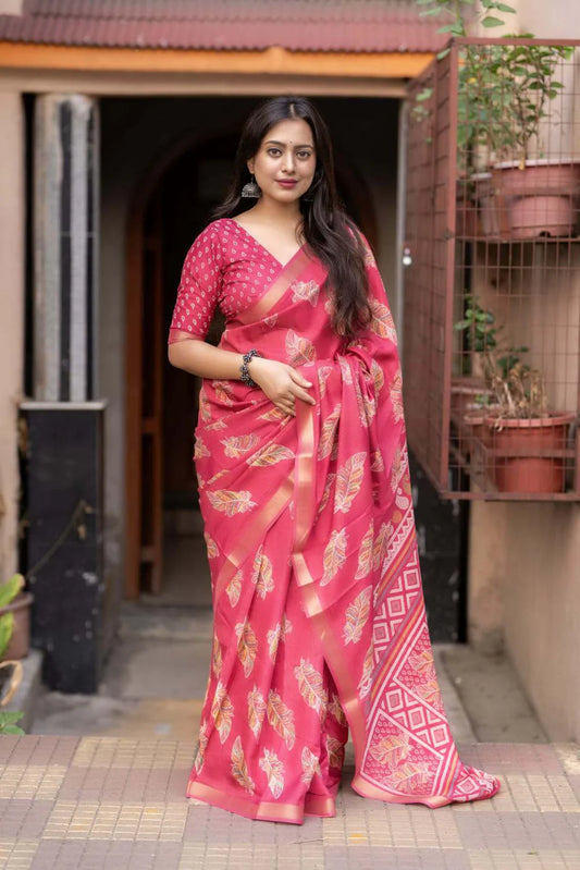 The Allure of Cotton Crepe Sarees: Why They’re a Must-Have in Your Wardrobe