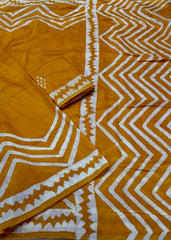 Pure batik chanderi saree.