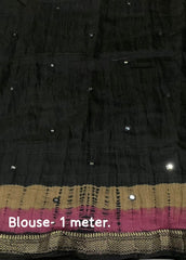 Tye & dye shibori saree.