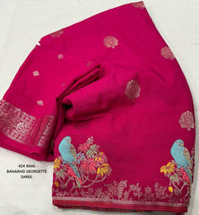 Banarasi georgette (rani)
