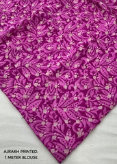 Pure chiffon saree.